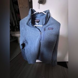 Mens Sky Blue Patagonia Quarter Zip